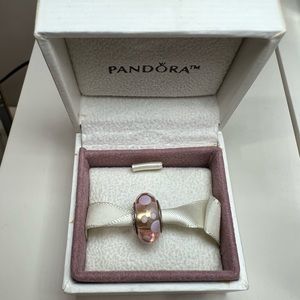 PINK DOTS PANDORA CHARM